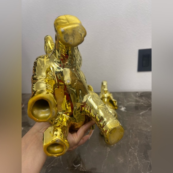 Gold Elephant Figures (Set of 3) - Picture 13 of 15